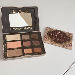 Too Faced Natural Matte eyeshadow palette